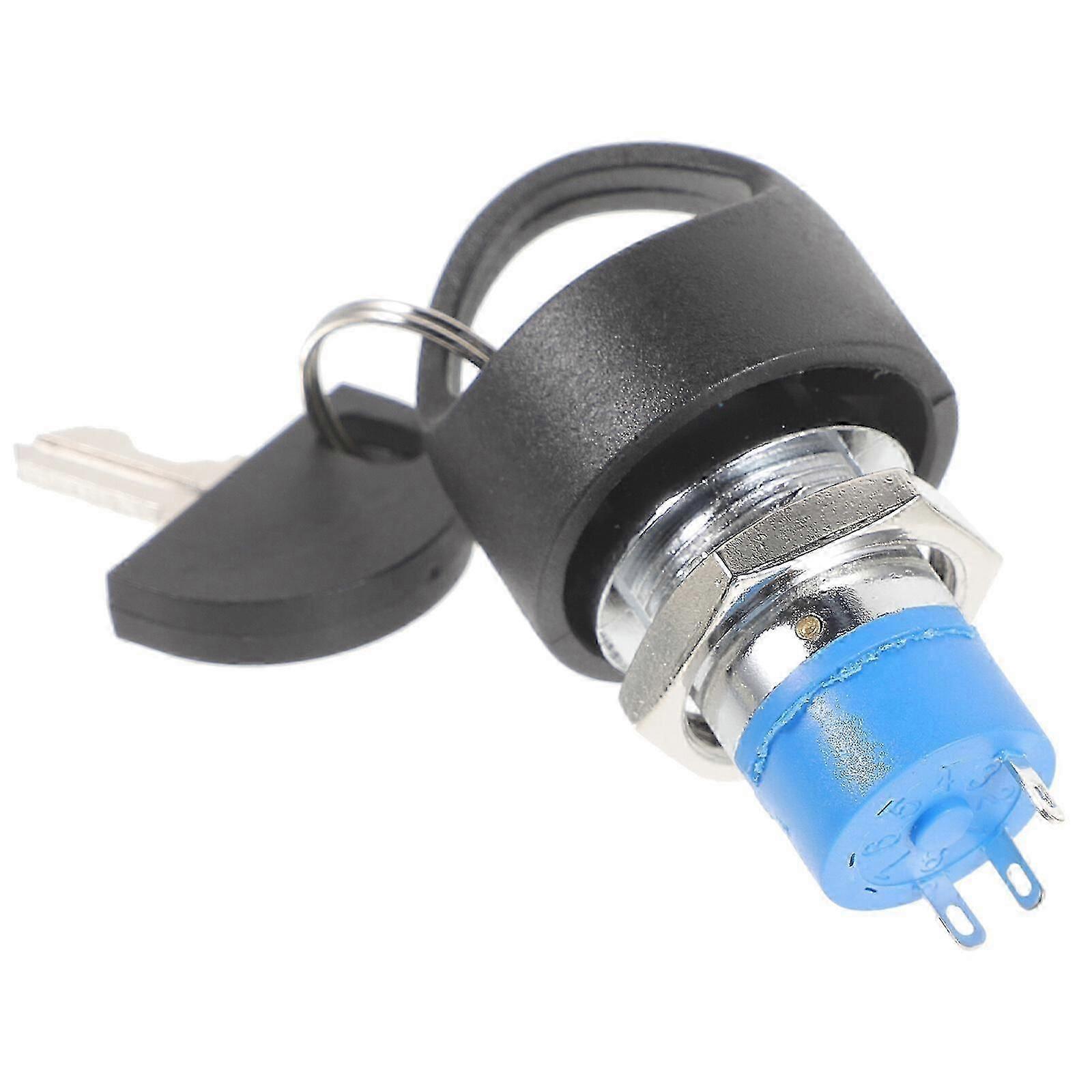 Electrical Switch Starter Switch Keyed Ignition Switch Replacement Mobility Scooter Start Switch N