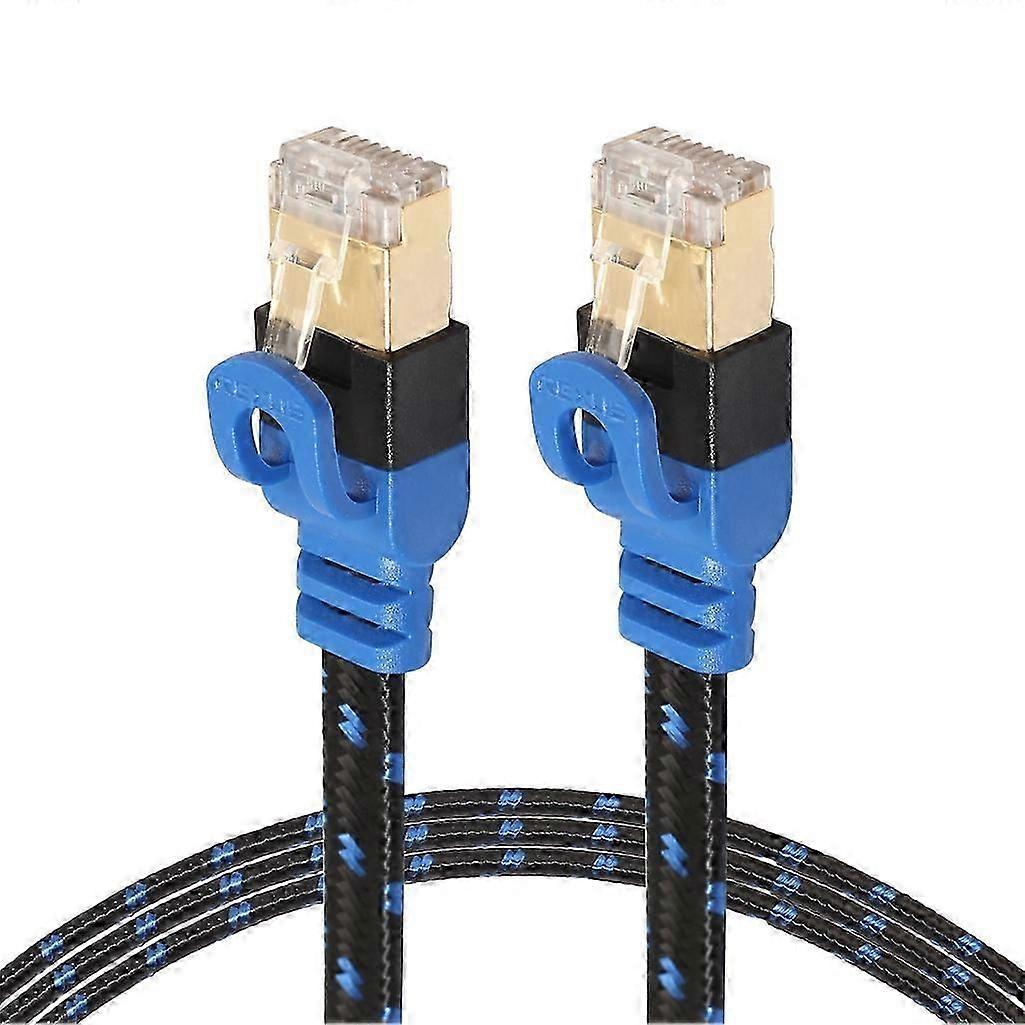 Compatible with REXLIS CAT7-2 10G Shielded Flat Network Cable