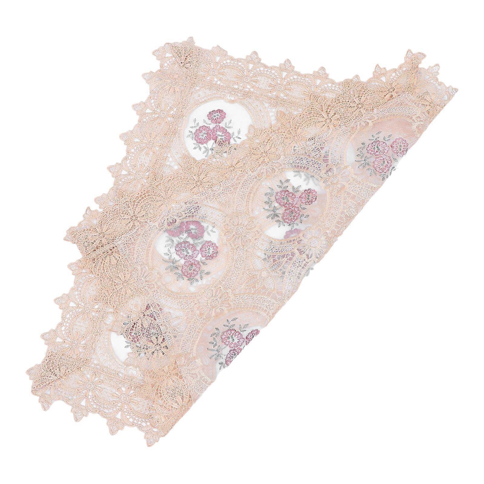 Lace Tablecloth Coffee Table Embroidery Table Runner