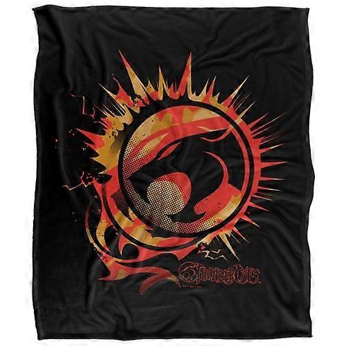 Thundercats Fire Logo Soft Touch Blanket