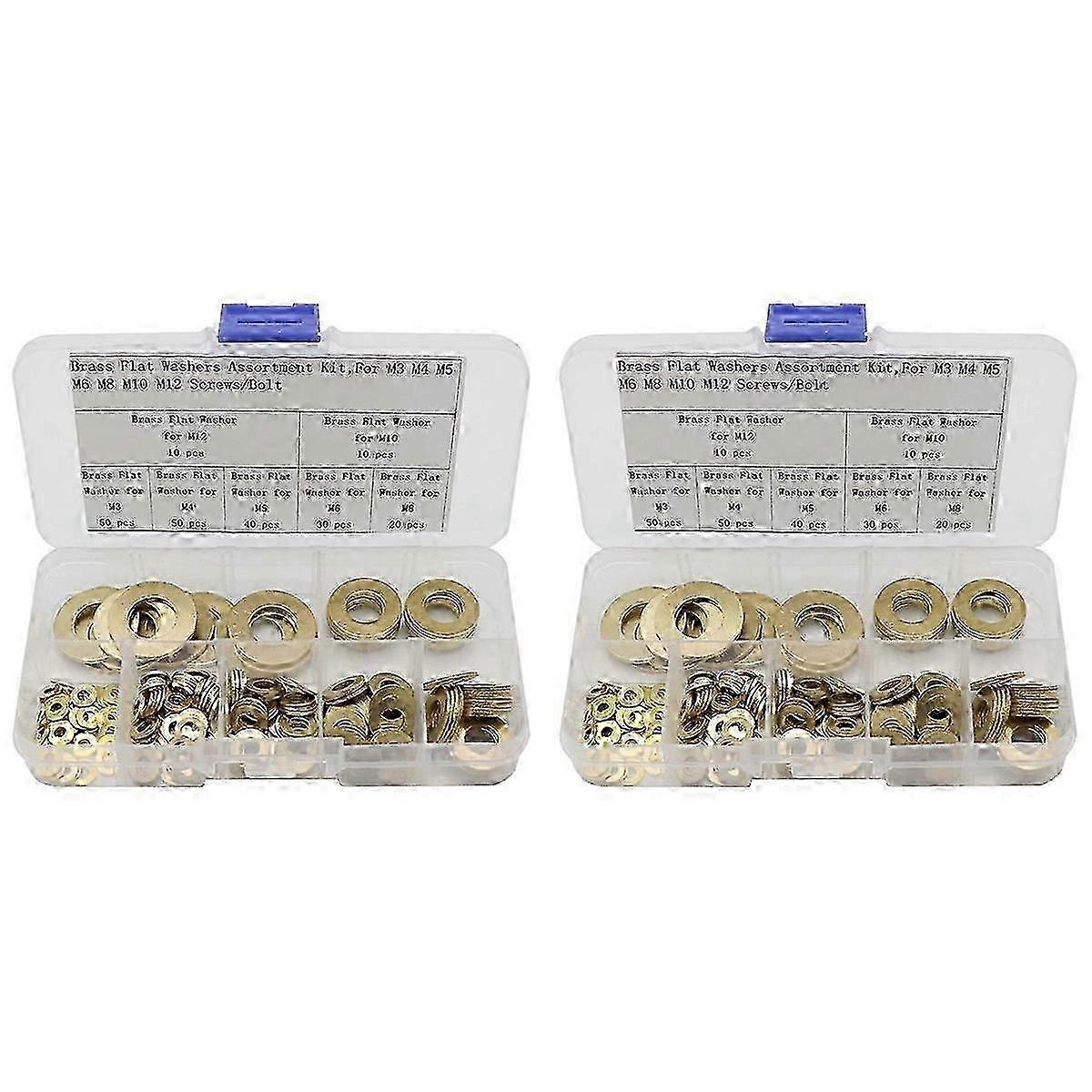 Copper Gasket Gasket Flat Ring Seal Assortment Kit