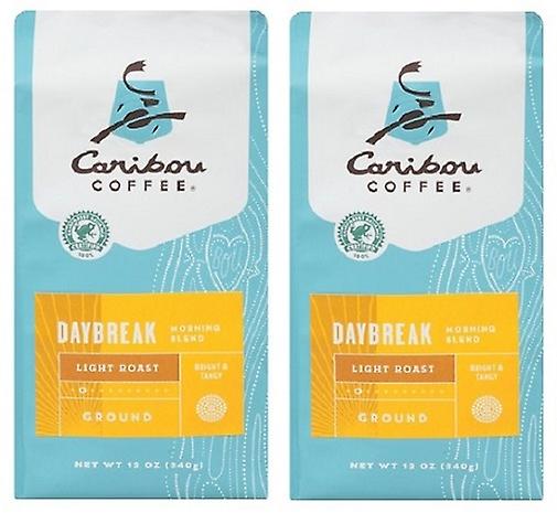 Caribou Coffee Daybreak Ground Coffee 2 Bag Pack