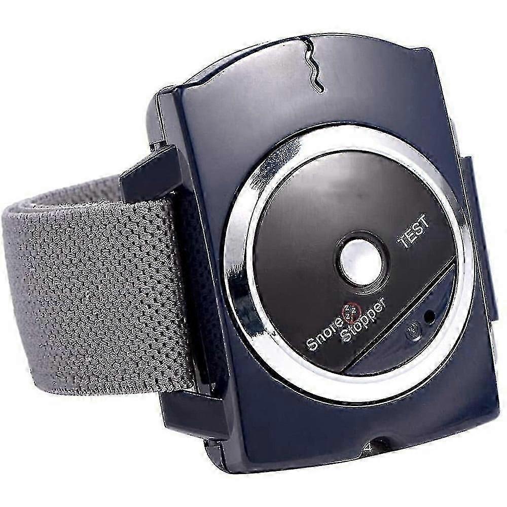 Snoring solution watch with comfortable silicone strap