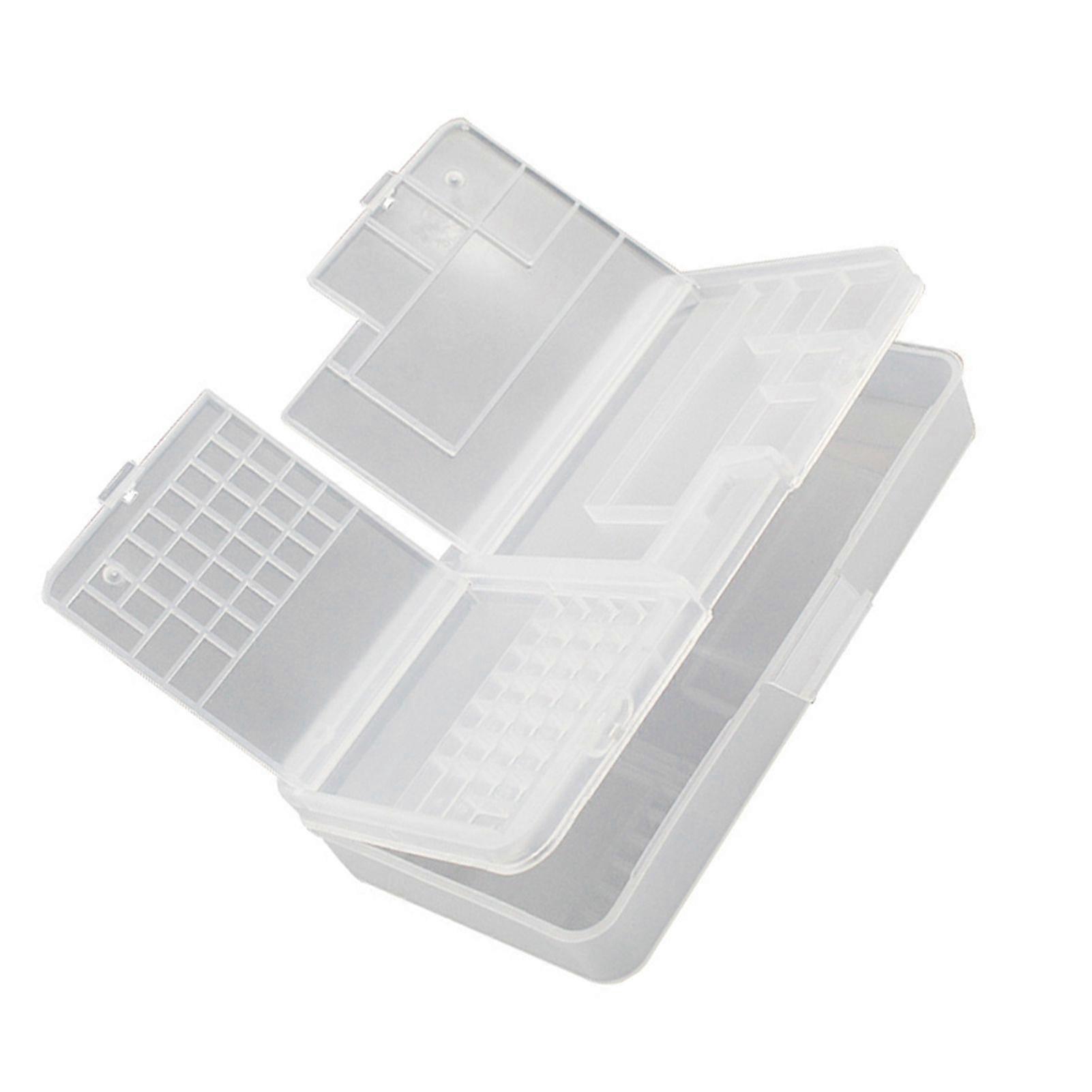 Transparent Durable Portable Battery Storage Container