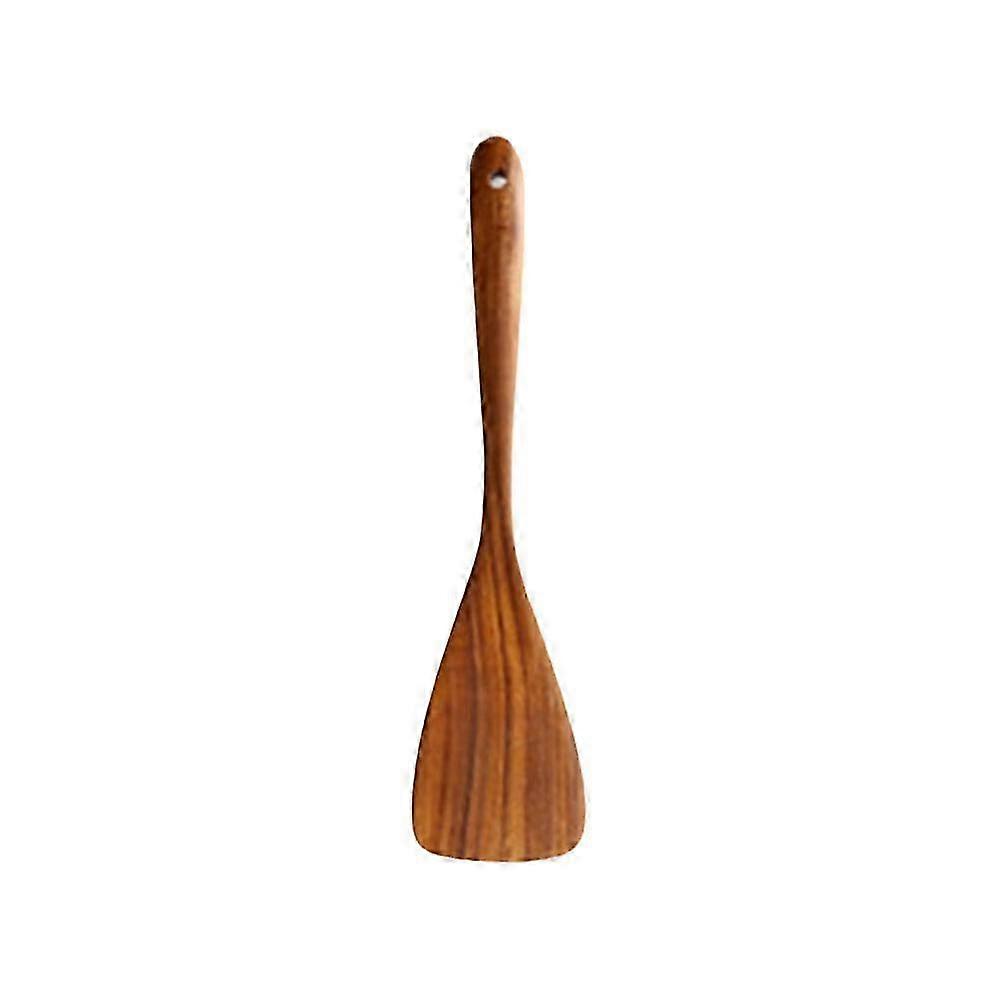 Solid Teak Wooden Spoon Set