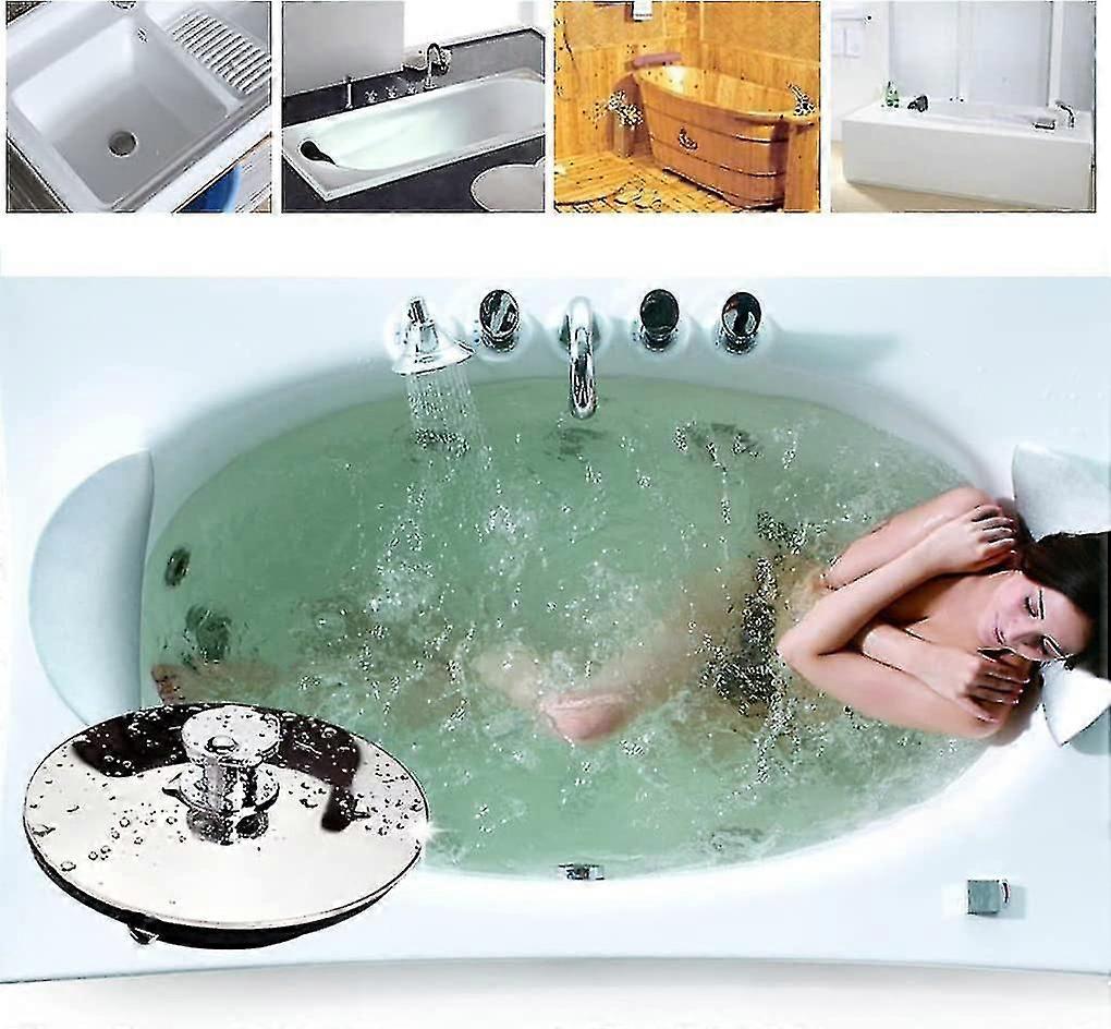 Drain plug 42 to 45 mm, Bath plug, Sink plug, Kitchen, Bathroom