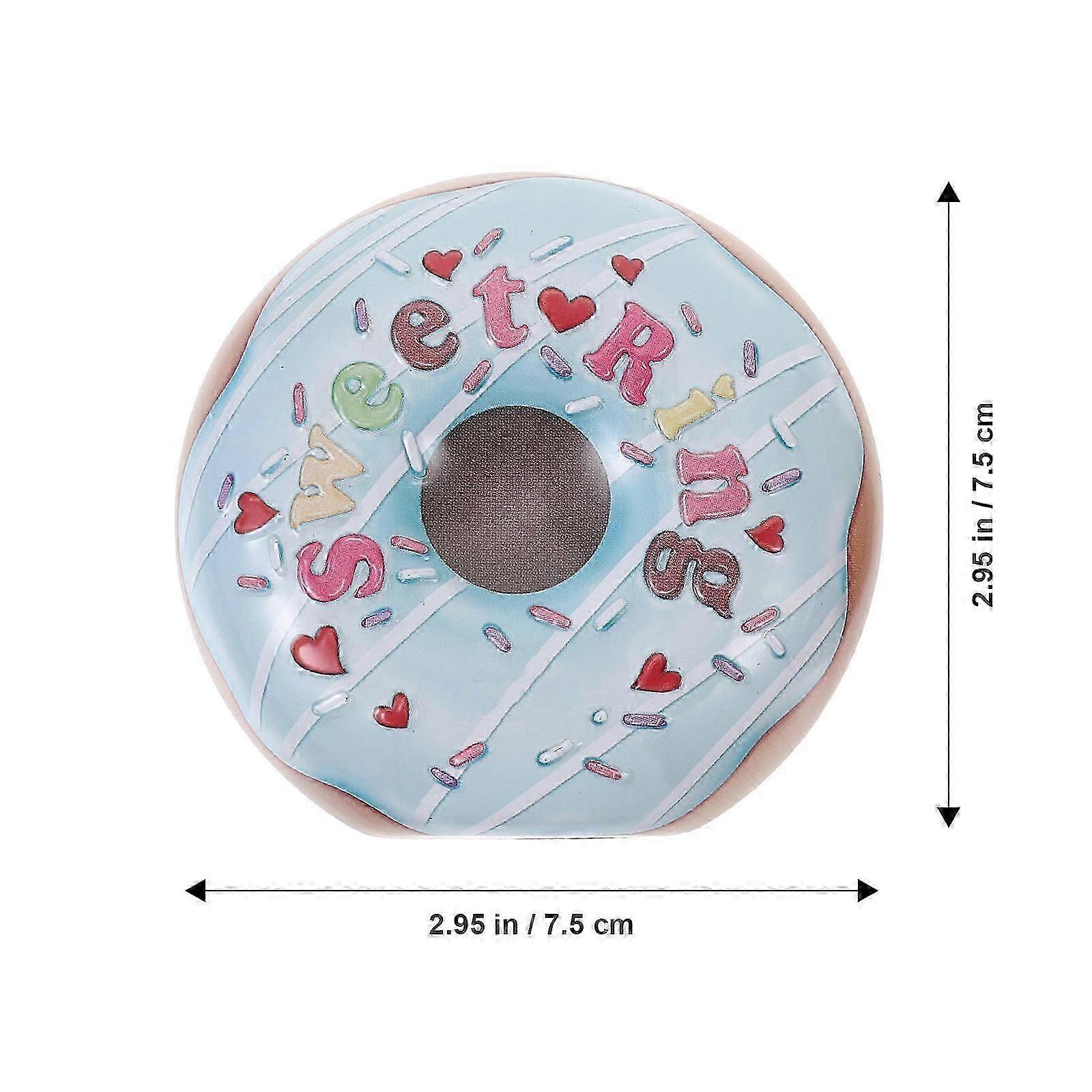 Wedding Gift Wrapping 4Pcs Donut Tinplate Candy Box Packaging