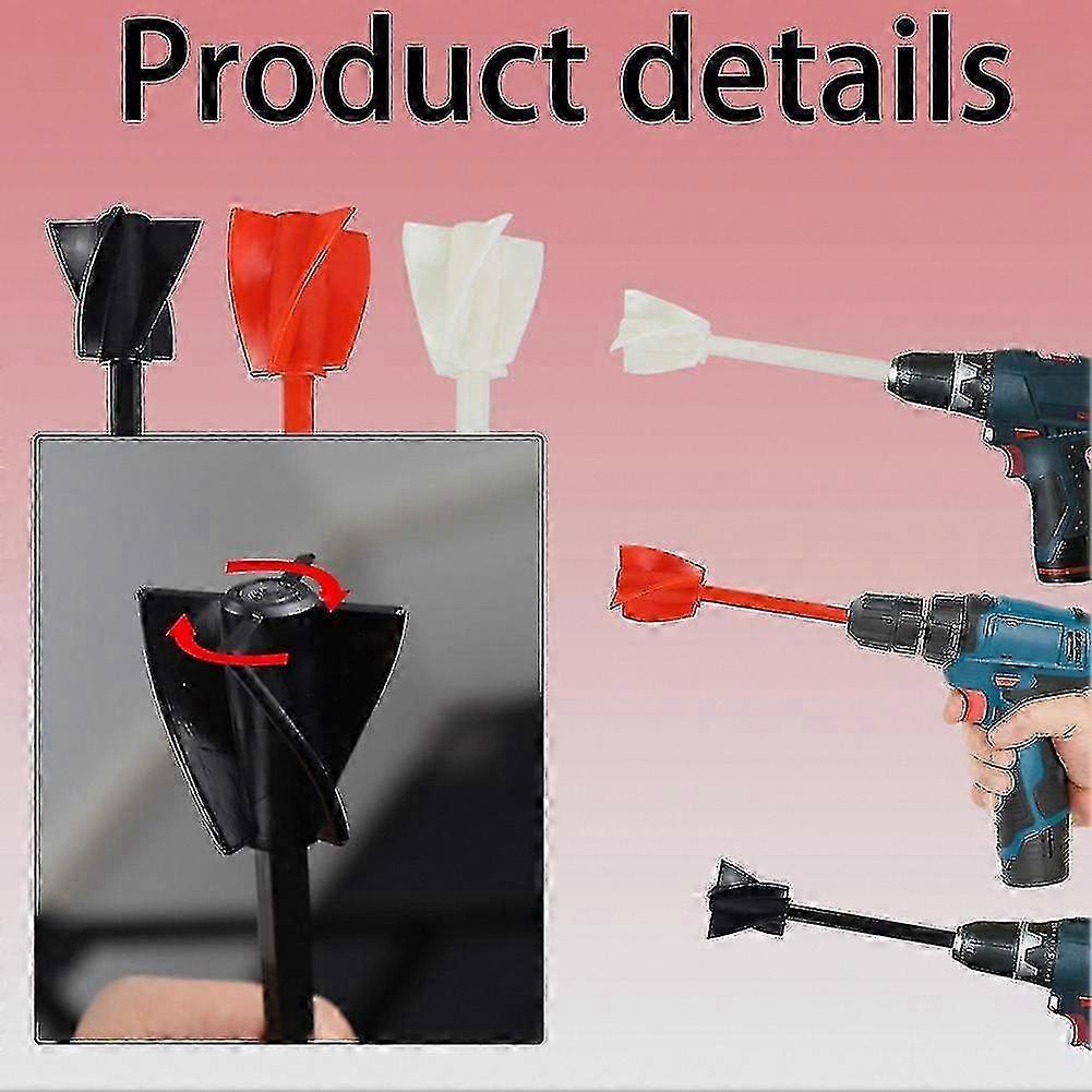 Efficient Paint & Resin Mixing Drill Paddles, Epoxy Compatible Attachment Accessory