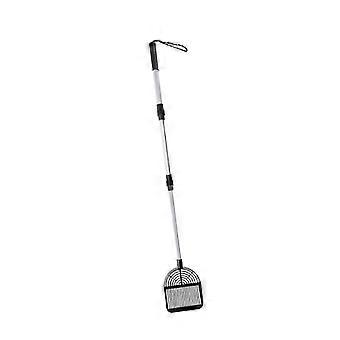Retractable Cats Litter Scooper With Ergonomic Grip Litter Shovel compatible with Chicken Coops Beach Cleaning Tasks Multicolor