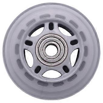 Skating Shoes 608ZZ Bearing Inline Skate Wheel Clear Gray