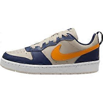 Scarpe da skateboard basse Nike Court Borough, beige e blu, unisex DV5456-126