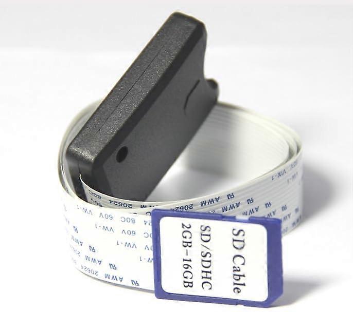 5PCS SD Card Extension Cable 62cm, SD to SD Extender Adapter for Car Navigation, Reliable Data Connection