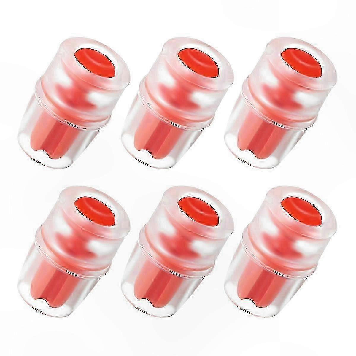 6-Pack Silicone Hydration Bladder Bite Valve Sheaths, Durable Replacement compatible with Water Reservoirs