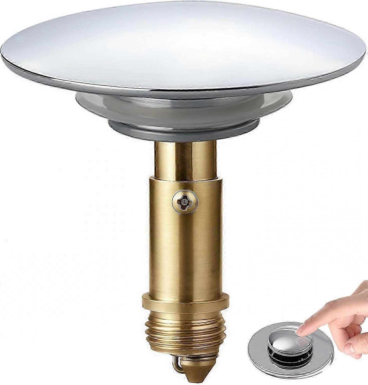 Brass Pop-up Sink Drain Plug