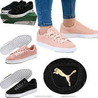PUMA Womens Trainers Leather Slip On Lace Up Shoes Girls Junior Ladies Sneakers