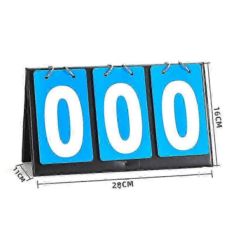 Flip-Page Tabletop Scoreboard Portable