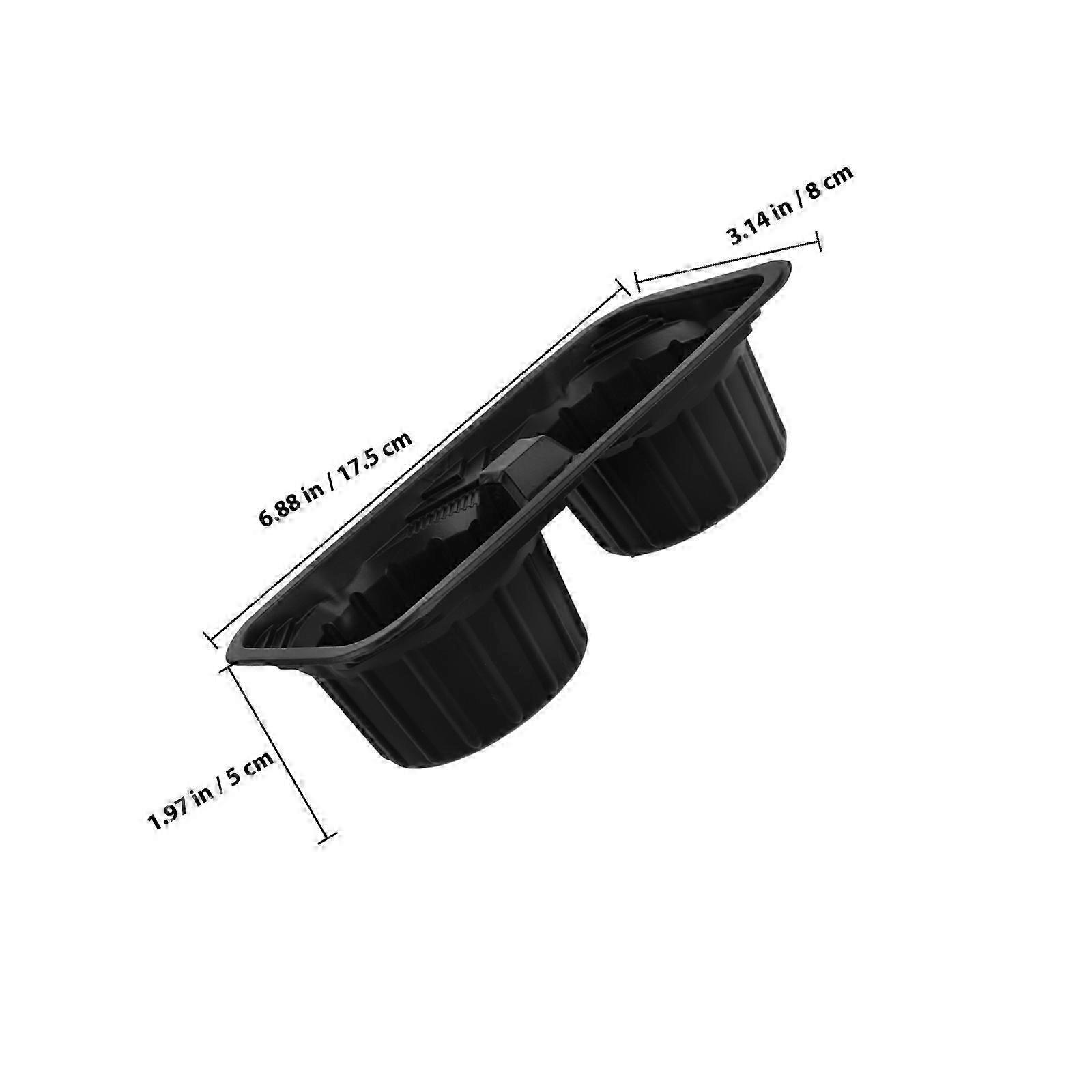 Plastic Cup Holder Base 50Pcs Cafe Trays compatible with Hot Or Cold Drinks