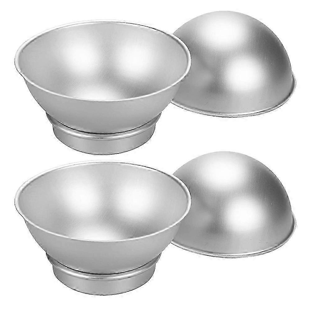 3D Half-Sphere Aluminium Cake Molds