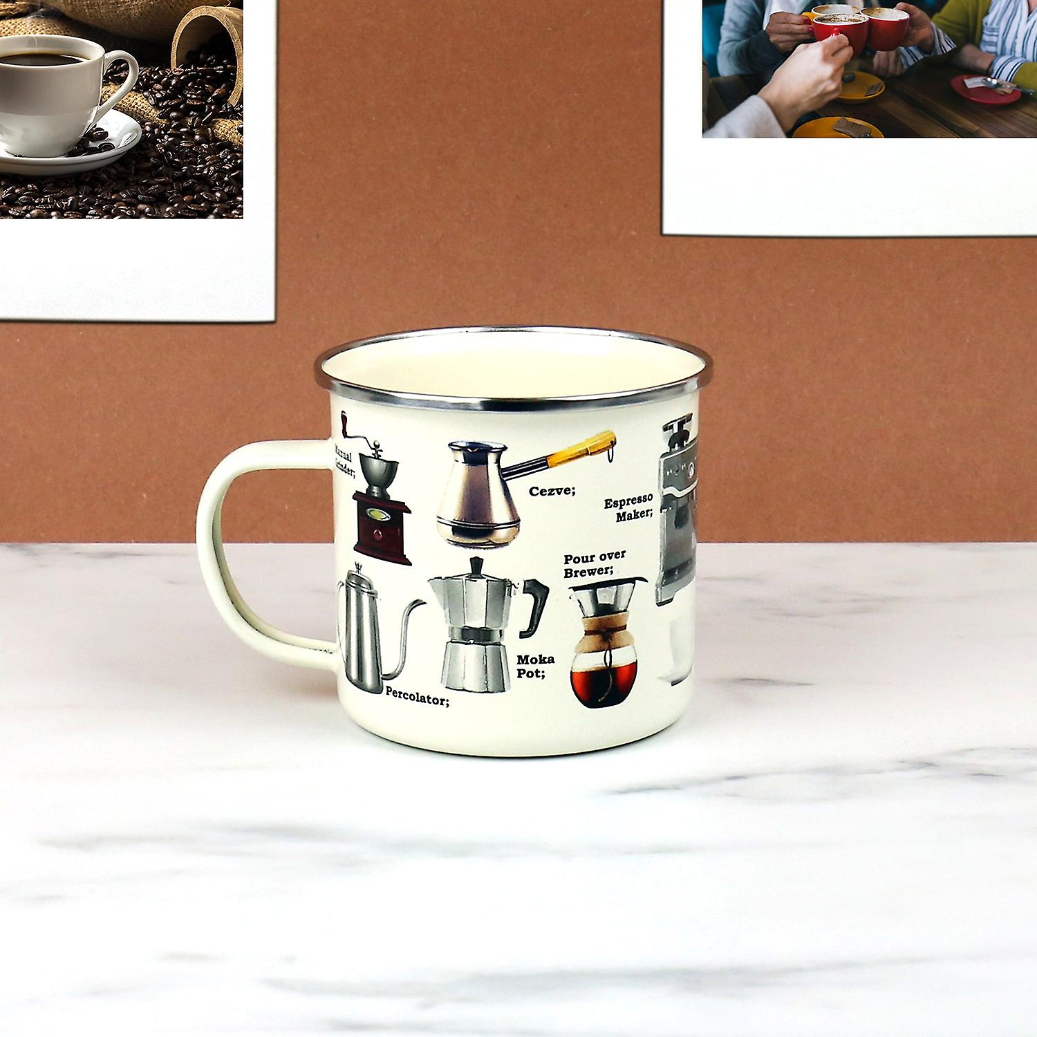 Coffee - Enamel Mug