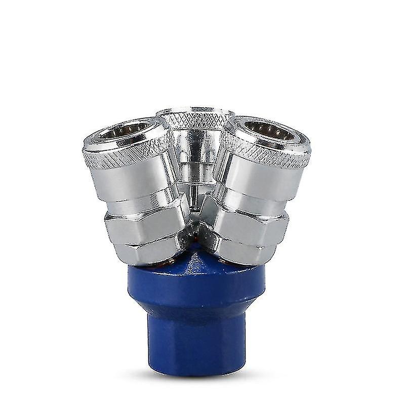 Trachea Connector Quick Connector Adapter Round Round Three Way Smy Self Locking Quick Coupling