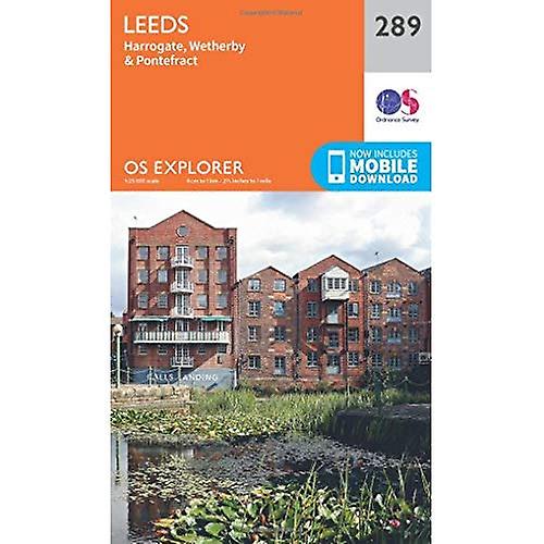 OS Explorer Map (289) Leeds