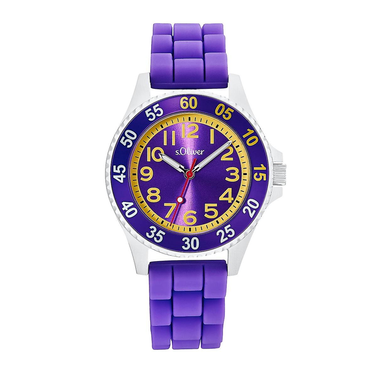s.Oliver Children's Watch Silicone Wristwatch 2033508
