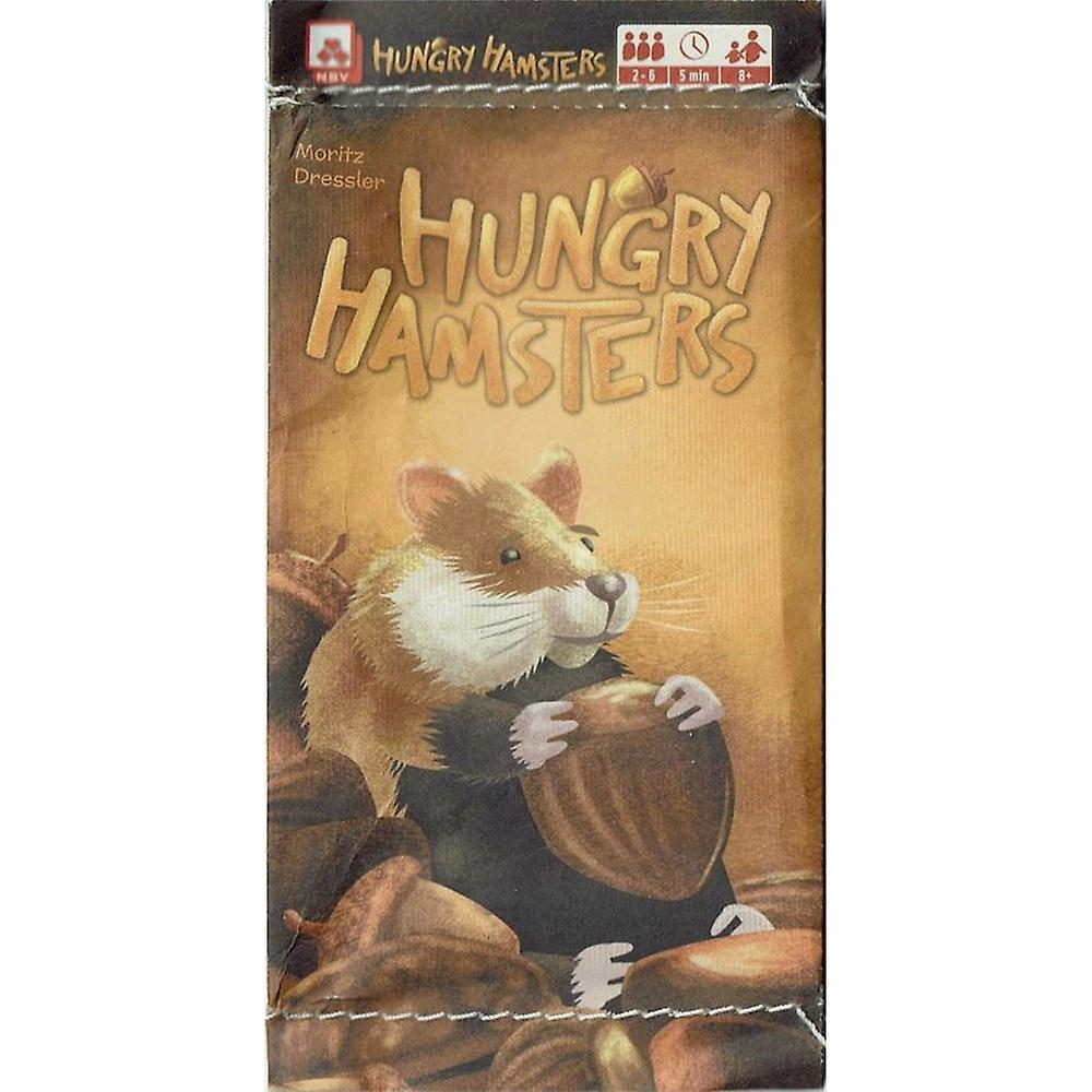 Meeple Minny Hungry Hamster Board Game for 2 to 6 Players Ages 8 Years and Up