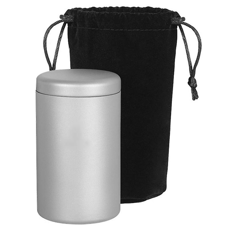 Tea Tin Jar Lightweight Titanium Tea Storage Canister