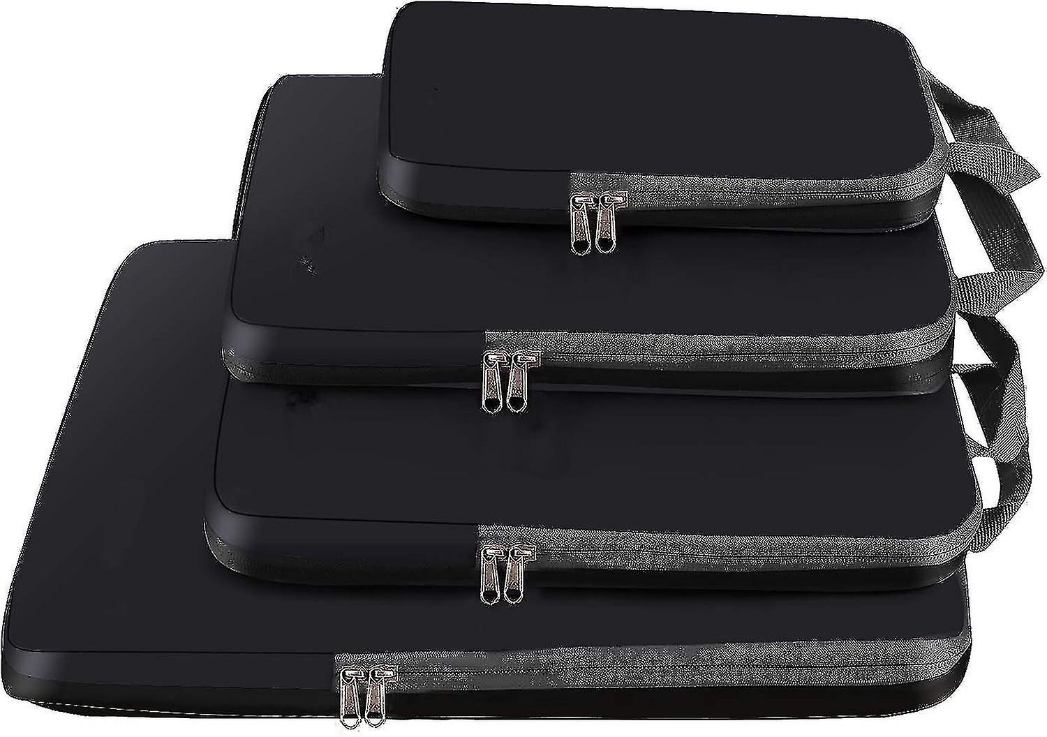 4 Set/5 Set/6 Set Compression Packing Cubes Travel Expandable Packing Organizers