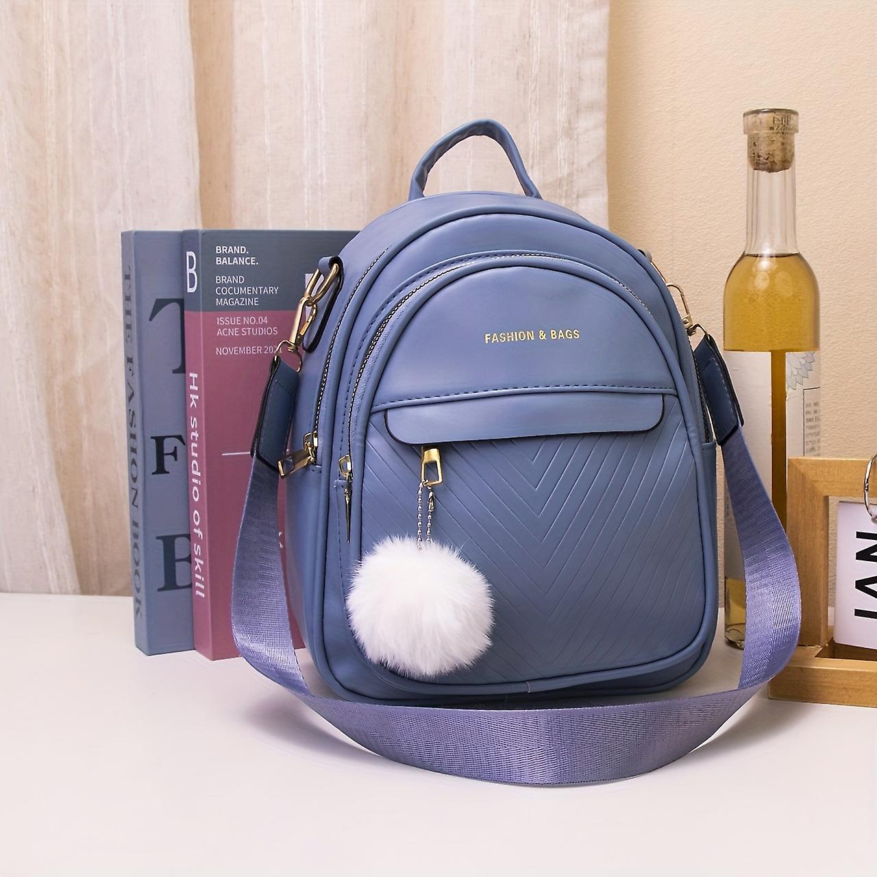 ミニ盗難防止バックパック財布トレンディなコンバーチブル旅行デイパックレディースファッションスクールナップザック(826x1220x551)