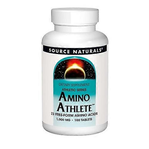 Source Naturals Amino Athlete,1000 MG ,100 Tabs (Pack of 1)
