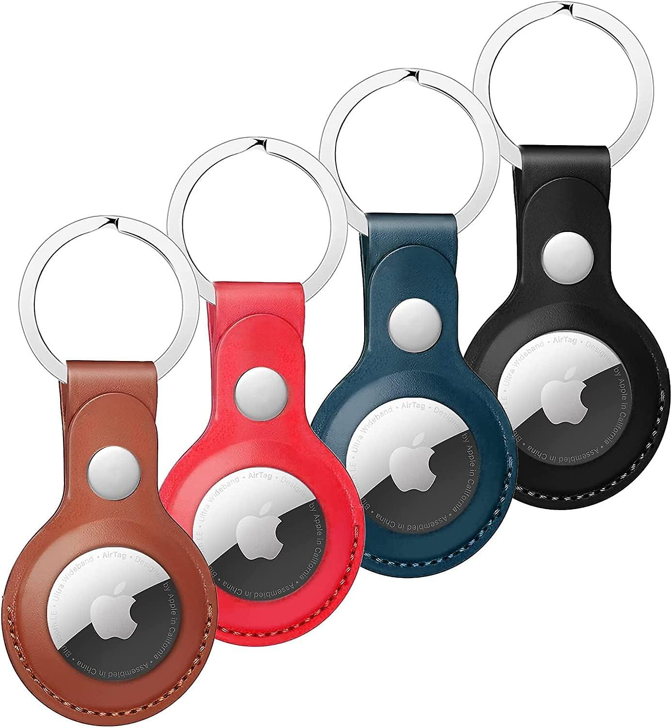 4pcs-Keychain Compatible with Airtag, Keychain for Airtag, Portable and Washable Anti-Scratch Protec