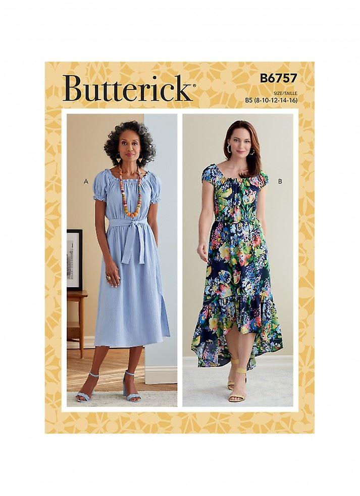 Butterick Paper Sewing Pattern 6757
