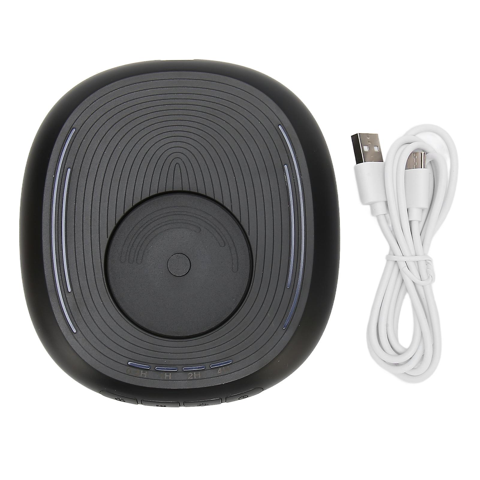 Mouse Mover Device Undetectable with Timer ON Off Switch 7 Breathing Light Automatic Mouse Mover for Prevent PC Laptop Sleep Black