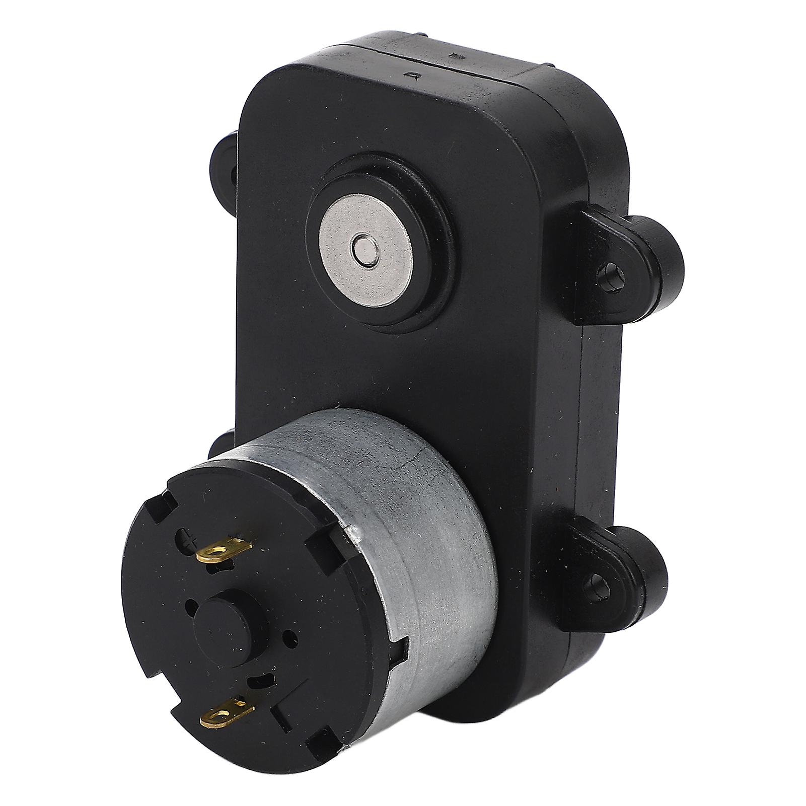 200RPM DC Speed Reduction Geared Motor Low Noise Self Locking Worm Gear Motor DC5V