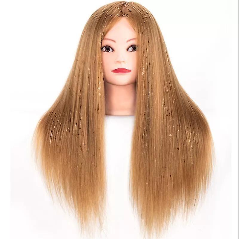 Wig doll head knitting kit