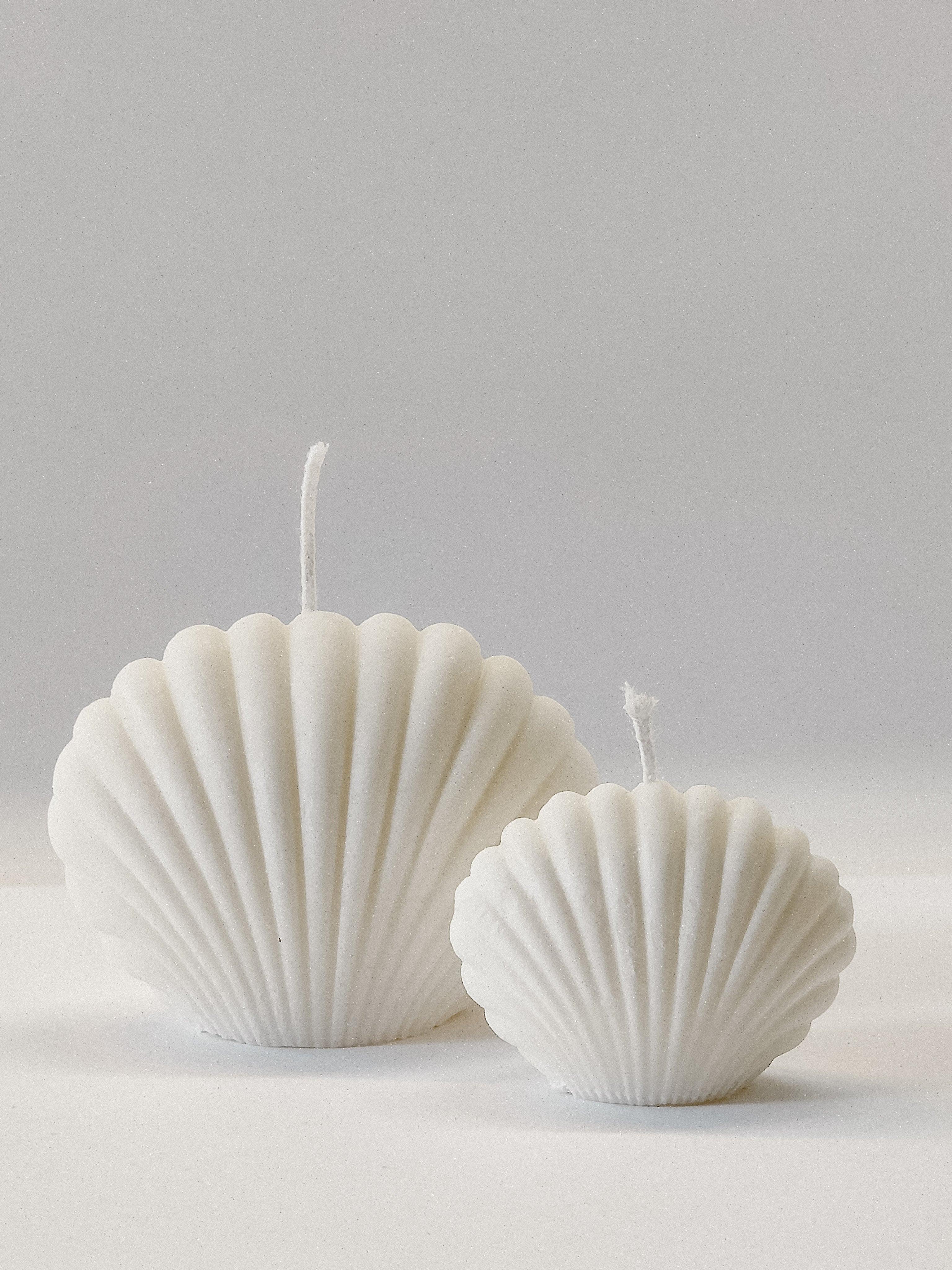 Set Van 2 Schelpenkaarsen