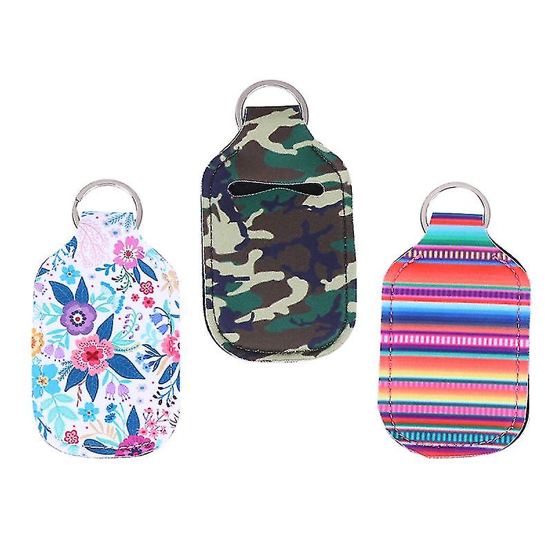 3pcs Bottles Keychain Carriers