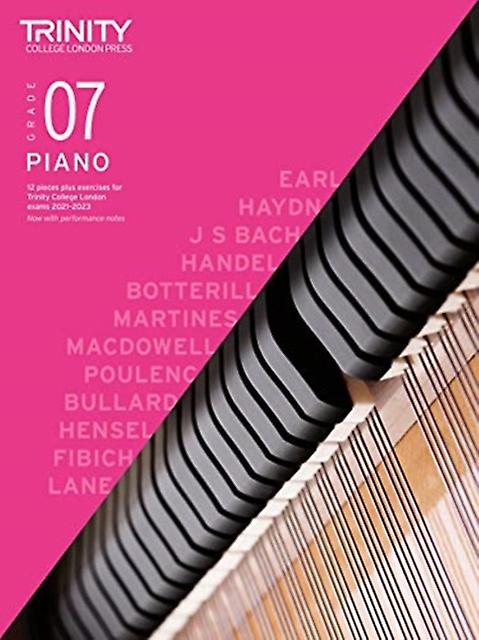 Trinity College London Piano Exam Pieces Plus Exercises From 2021 Grade 7 by Trinity College London Sheet music Book