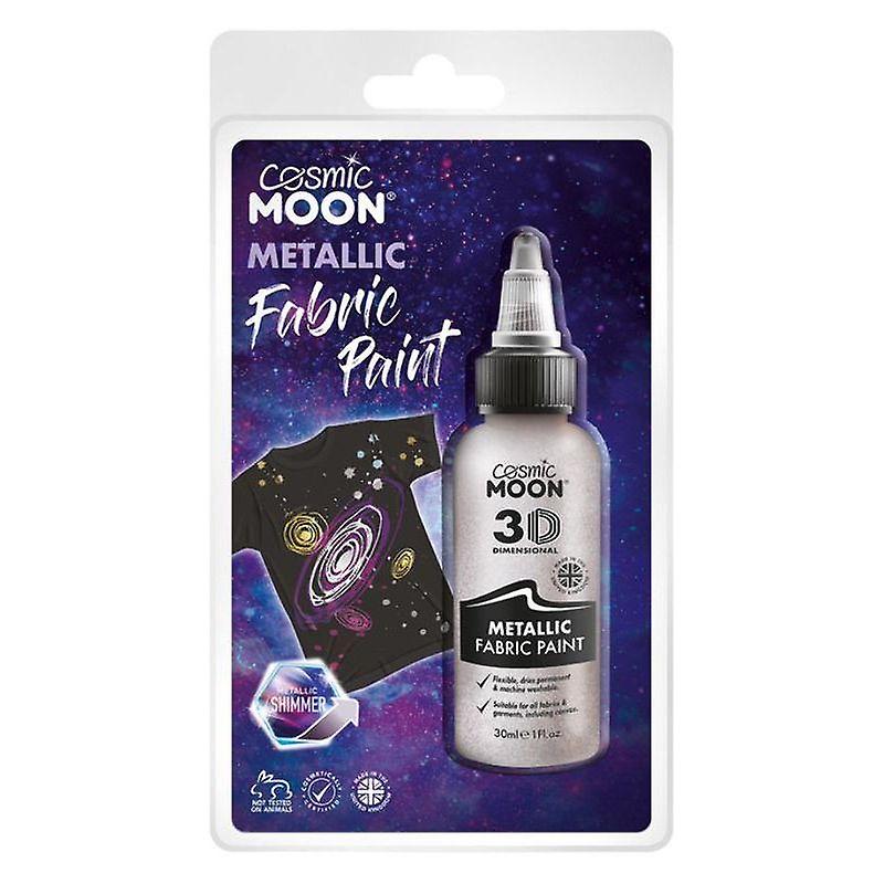 Cosmic Moon Metallic Fabric Paint Clamshell 30ml S16673