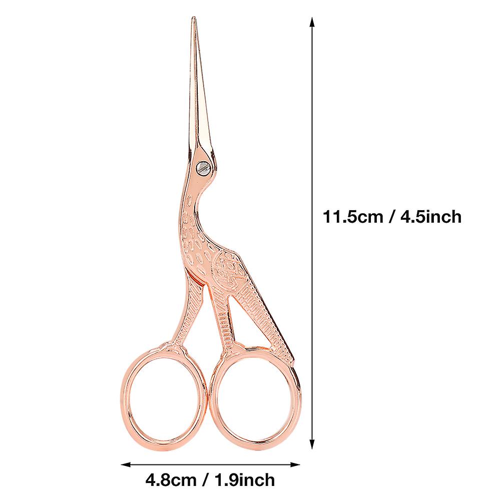 Vintage Stainless Steel Sewing Scissors Classical Cutting DIY Crafts Tool