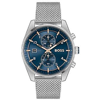 Skytraveller Men's Analog Quartz Watch with Stainless Steel Bracelet 1514149