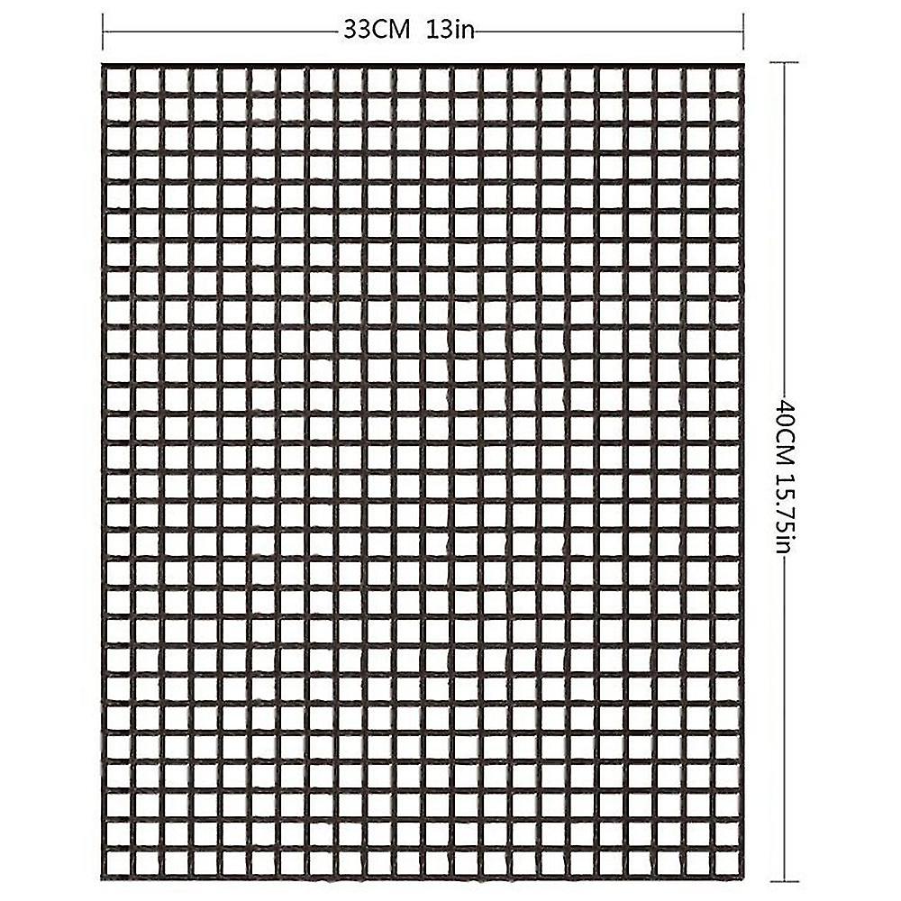Grill Mat|Brown Grill Mat 3 Pieces 40*33Cm