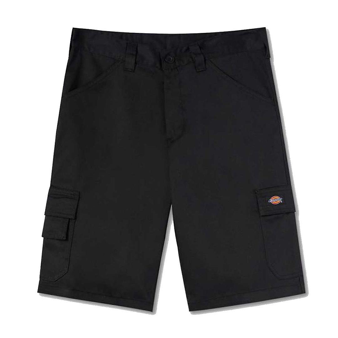Dickies Cargo Pockets Mens Black Everyday Workwear Shorts DK0A4XSGBLK