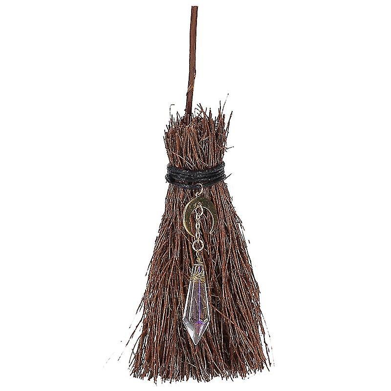 1pcs Branch Broom Decor For Halloween Decorations