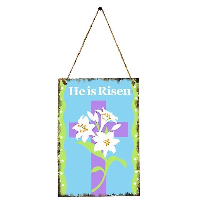 1pcs Easter Cross Hanging