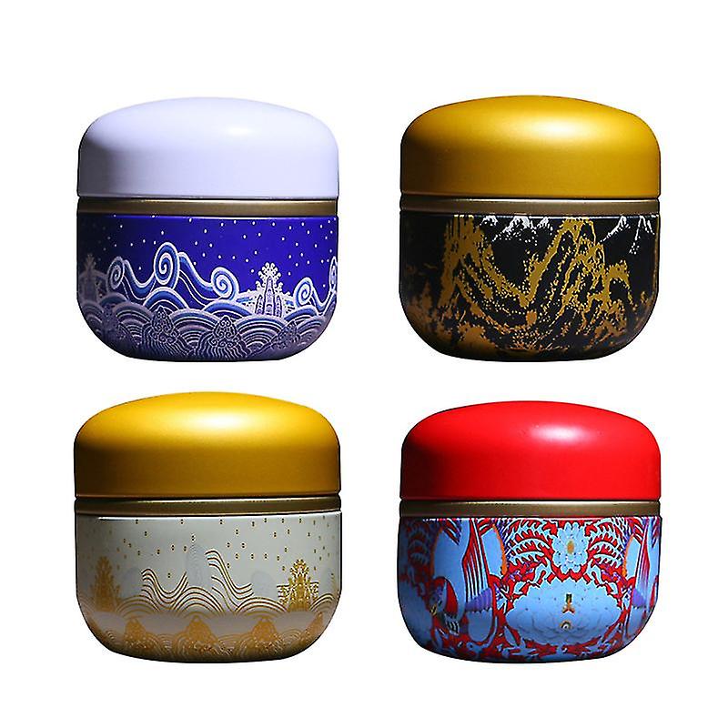 Tea Can Durable Mini Universal Container Tinplate Tea Can For Pill Candy Tea