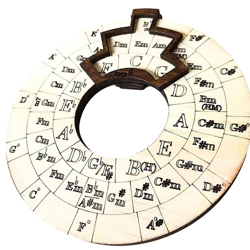 Circle Wooden Melodys Tool Minimalism Log Color Instrument Aid for Music Students Children