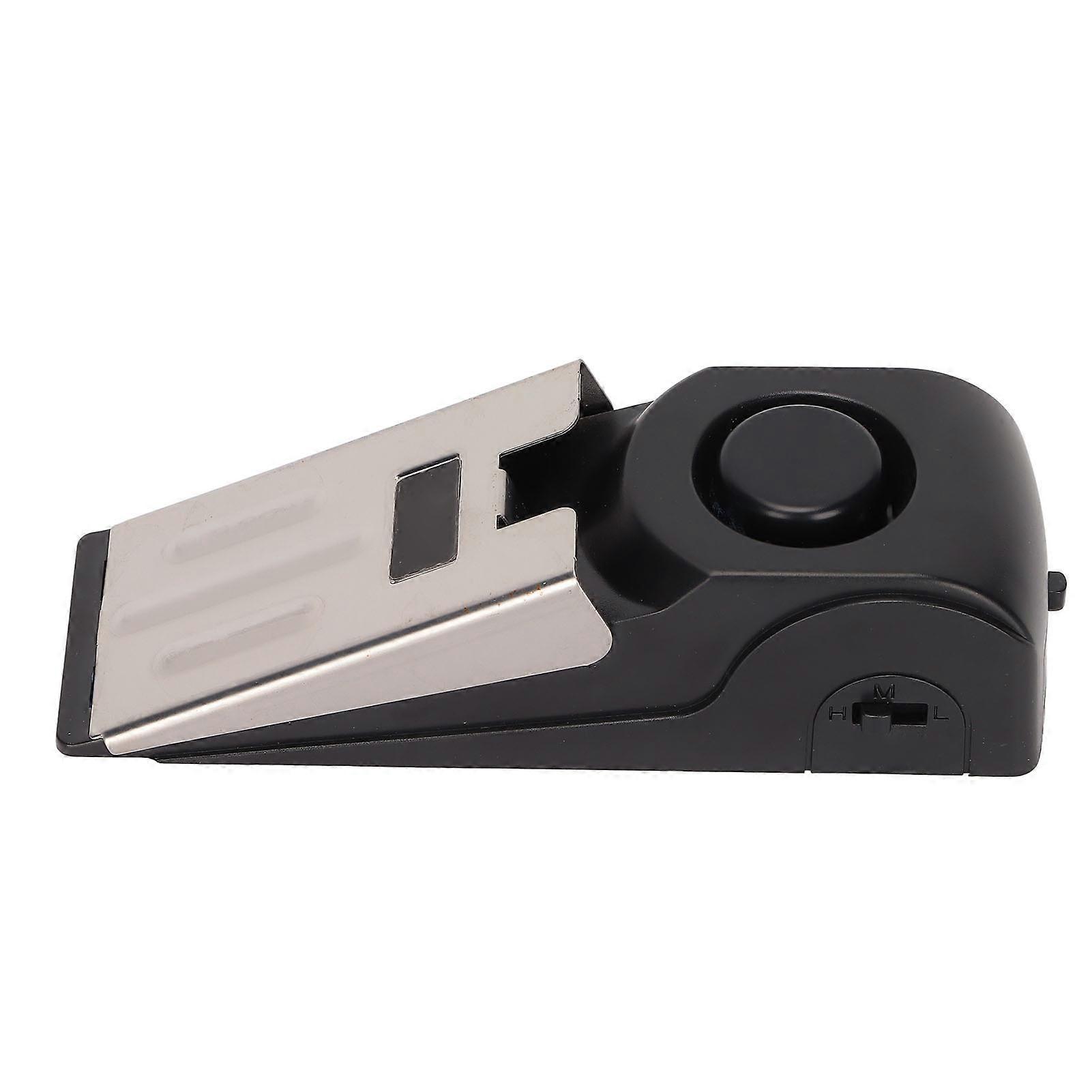 Door Stop Alarm 3 Level Sensitivity Adjustable Door Stopper With 120db Security Alarm For Travel Hotel Home Apartment