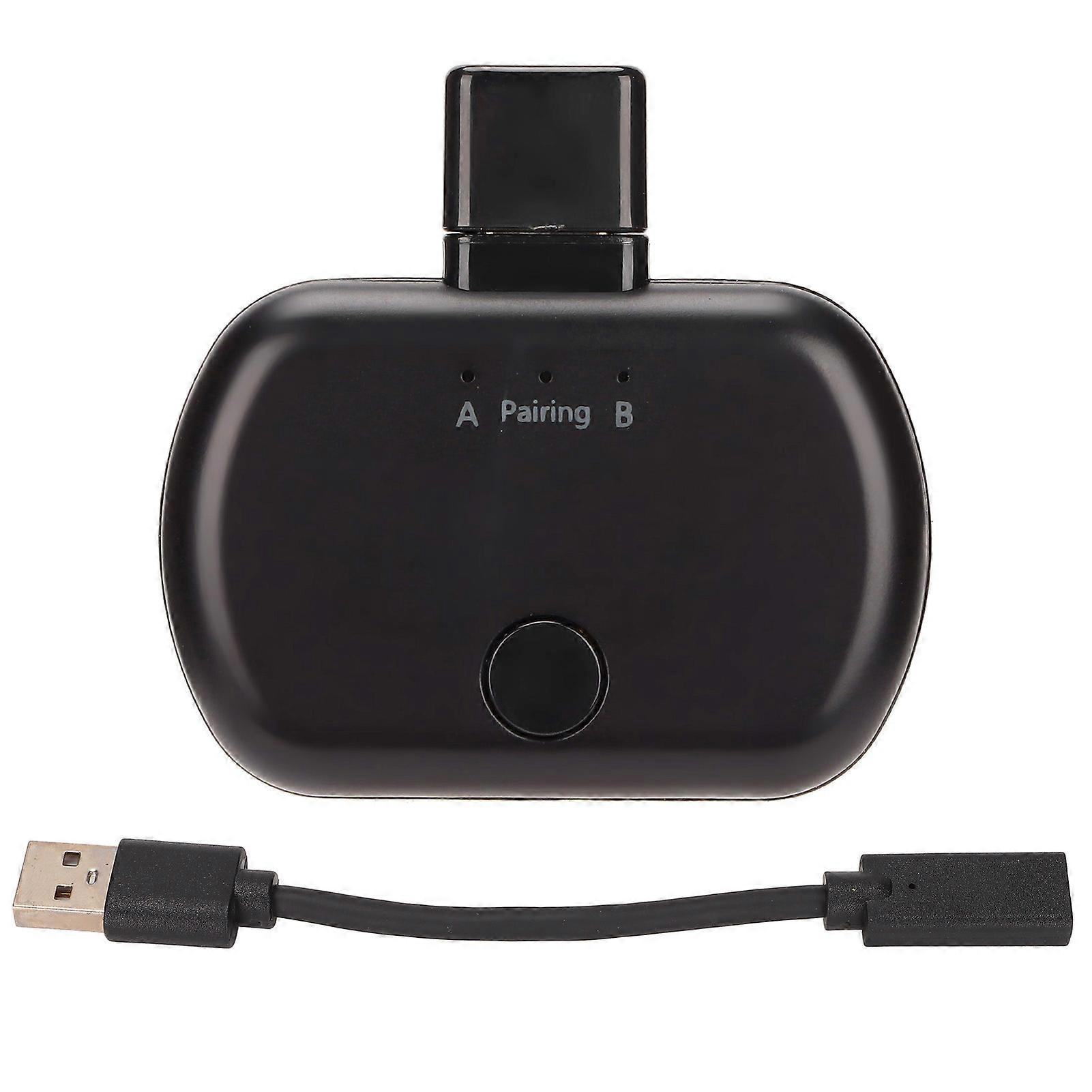 Usb C Bluetooth Transmitter Adapter 1 For 2 Fast Charging Bluetooth 5.0 Transmitter For Ps4 Pc